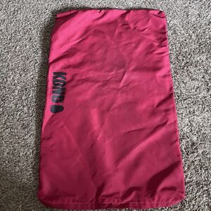 Kong Red Replacement Pet Dog Bed Cover Rectangle Storage Bag 35x21